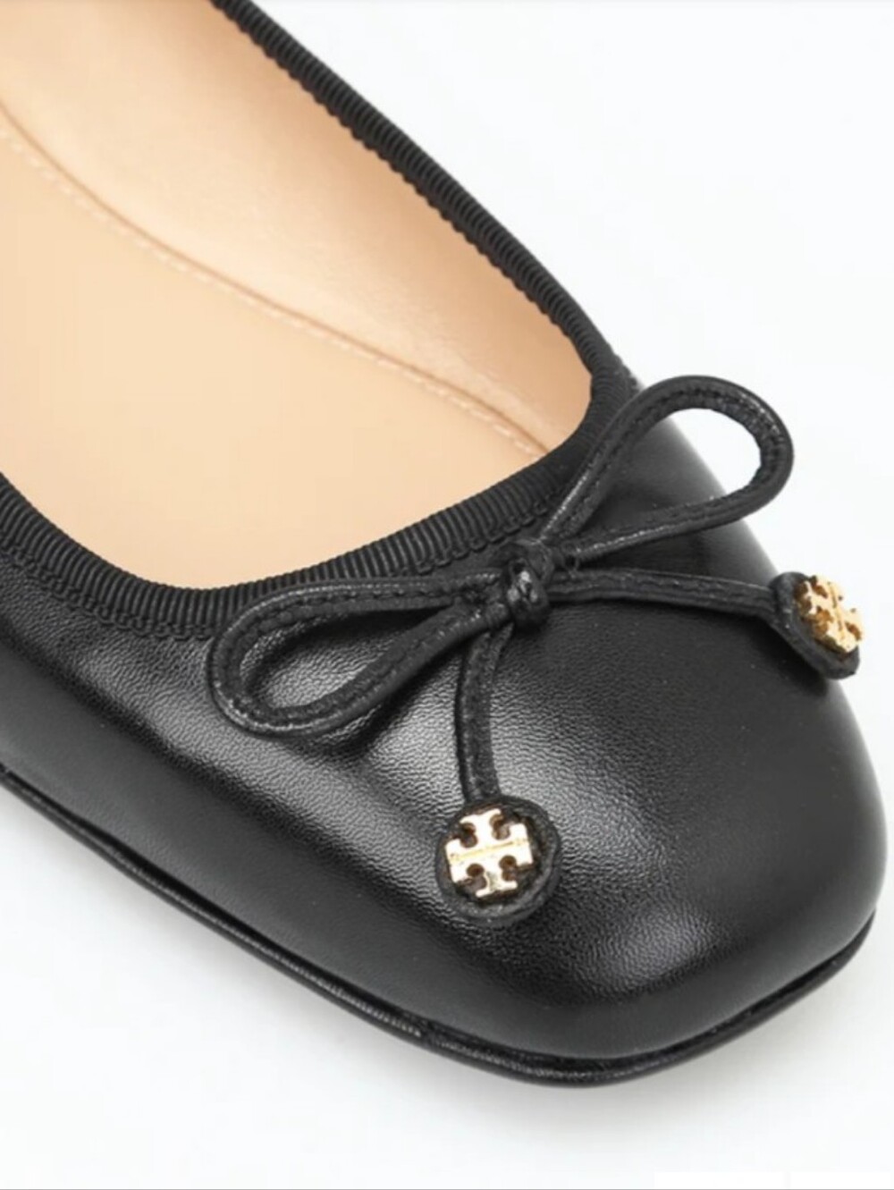 Tory Burch Women's Laila Leather Ballet Flats - Size 8